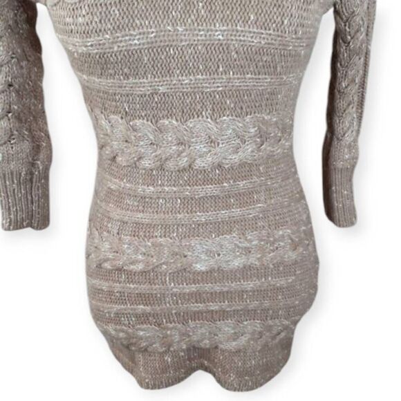 INC BEIGE SWEATER TUNIC/DRESS SZ.XS EUC. - Picture 3 of 7